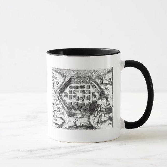 Mug Attaque sur un village Iroquois (Droite)