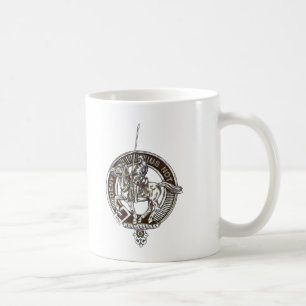 Mug Attaquez avec la crête de société et la carte d