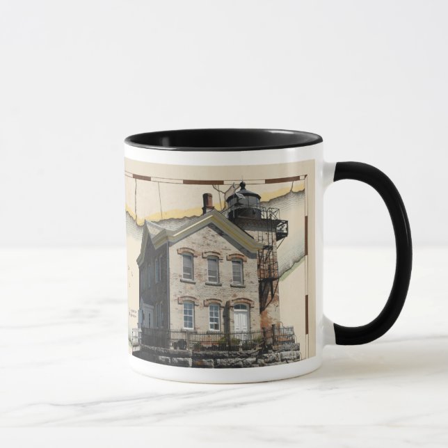 Mug Attaquez avec les phares 1, Hudson-Athènes et le (Droite)