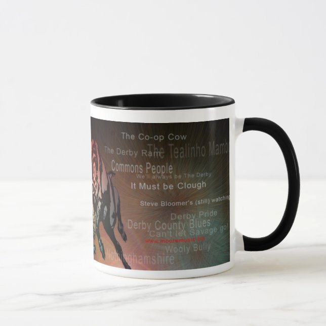 Mug Attaquez "la vache à cage " (Droite)