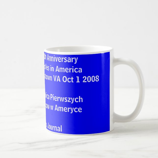 Mug attaquez, le 400th anniversaire les premiers (Droite)