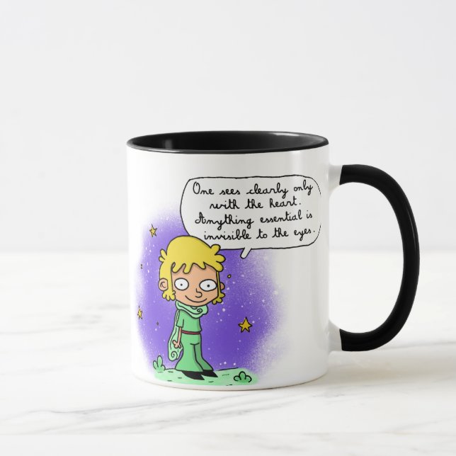 Mug ATTAQUEZ "le petit prince " (Droite)