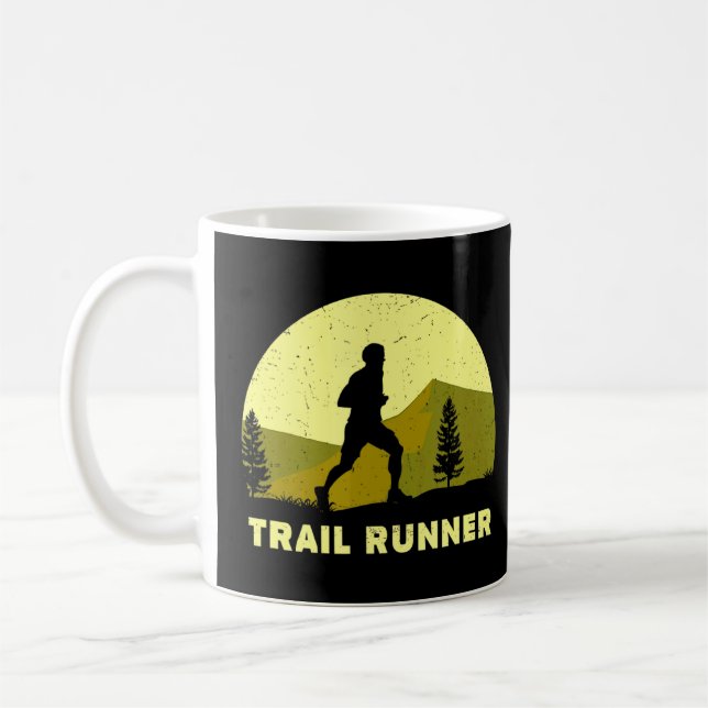 Mug Atteindre La piste Exécuter Ultra Trail (Gauche)