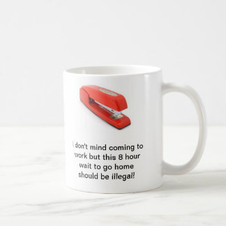 Mug Attendez pour rentrer à la maison