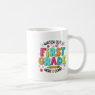 Mug Attention 1re année, j'arrive Premier jour de rent