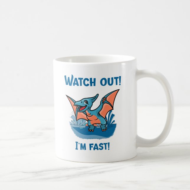 Mug Attention ! Je suis rapide ! (Droite)