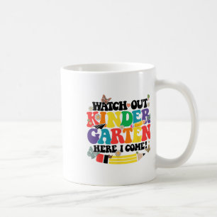 Mug Attention maternelle me voici Kinder retour à l'éc