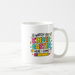 Mug Attention maternelle me voici Retour à l'école 