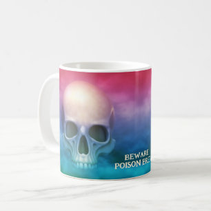 Mug Attention ! Poison Brew. OEuvre crâne