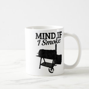 Mug Attention si je fume Barbecue Grillmaster Fumer de