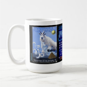 Mug Atterrisseur de tranchant de Verseau de Capricorne