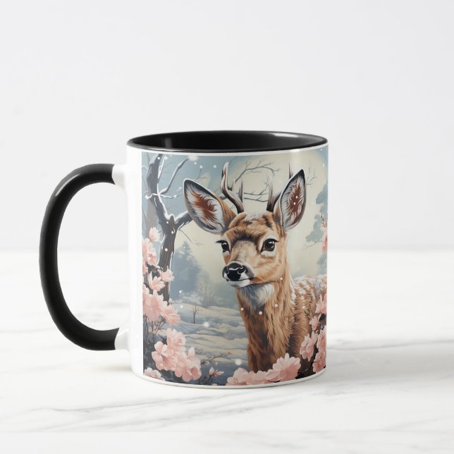 Mug Attire Inspiré, Noël Rétro (Gauche)