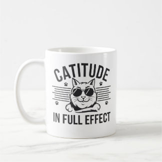 Mug attitude à plein effet amoureux des animaux de com