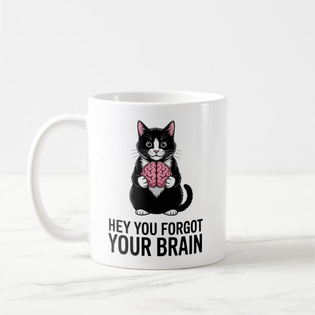 Mug Attitude de chat Antisocial Introverti Personnes I (Gauche)