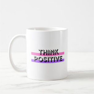 Mug attitude positive inspirations citations positives