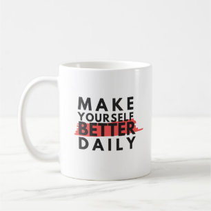 Mug attitude positive motivation mots positifs