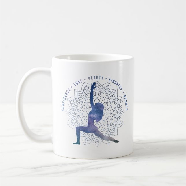 Mug attitude positive vibes inspirationnelles dit (Gauche)