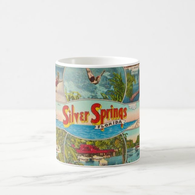 Mug Attraction vintage de Silver Springs  (Centre)