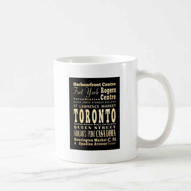Mug Attractions et endroits célèbres de Toronto, (Droite)