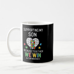 Mug Attrapez ce mignon soutien Mon Fils Nous avons gag