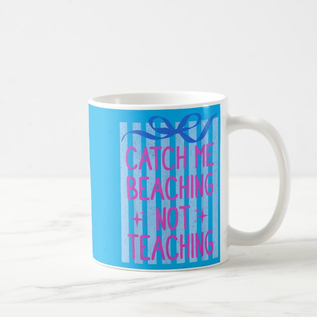 Mug Attrapez En Train De Faire De La Plage Pas D'Ensei (Droite)