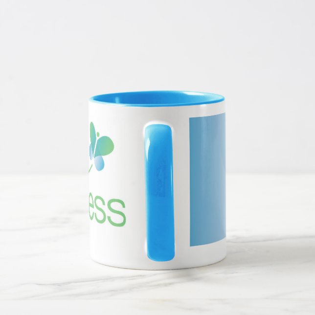 Mug Attrapez le bonheur dans vos moments ! (Poignée)