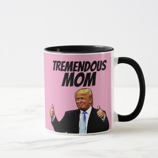 MUG AU CAFÉ DE MOM, FUNNY DONALD TRUMP (Droite)