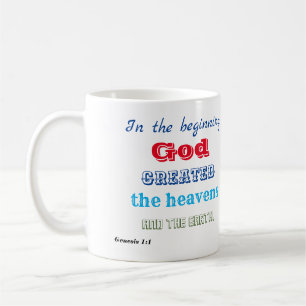 Mug Au commencement Dieu créé