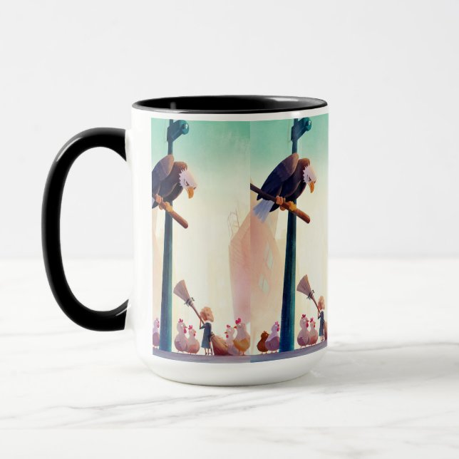 Mug Au-dessus du matin calme (Gauche)