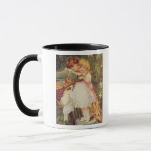 Mug Au-dessus du mur de jardin