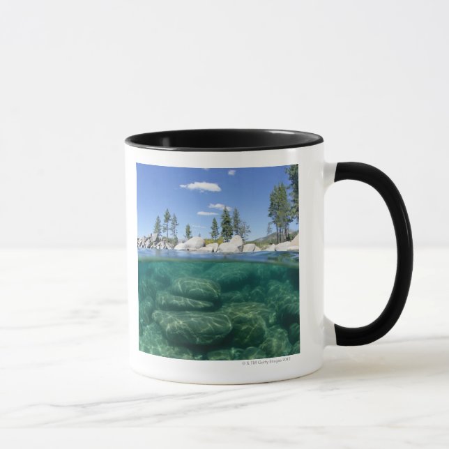 Mug Au-dessus et au-dessous du lac Tahoe (Droite)