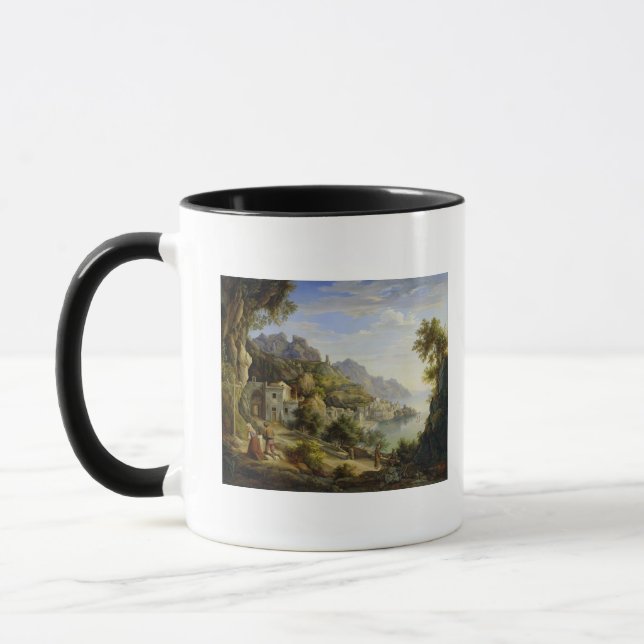 Mug Au Golfe de Salerno, 1826 (Gauche)