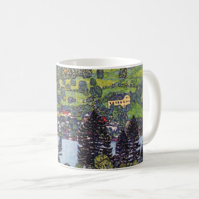 Mug Au lac d'Atter, Gustav Klimt (Devant droit)