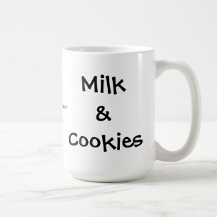 Mug au lait et aux biscuits