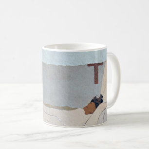Mug Au lit, Edouard Vuillard