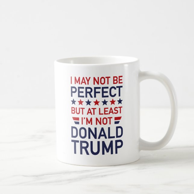 Mug Au moins, je ne suis pas Donald Trump (Droite)