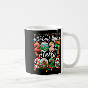 Mug Au revoir 2025 Bonjour 2026 Bonne Année Noël P