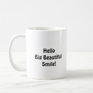 Mug Au revoir attache bonjour le grand beau sourire
