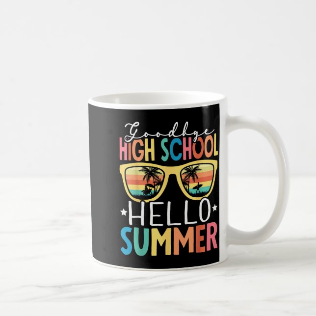 Mug Au revoir lycée Bonjour l'été Lycée (Droite)