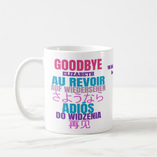 Mug Au revoir moderne