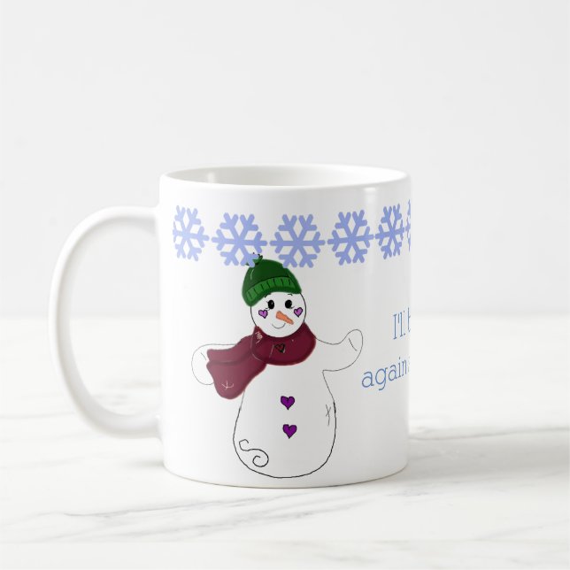 Mug Au revoir Snowman (Gauche)