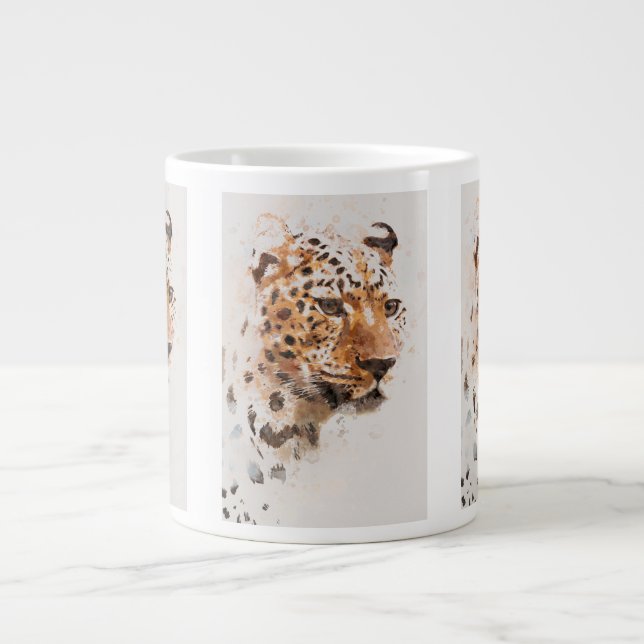 MUG AU VISAGE DE GUÉPARD (Devant)