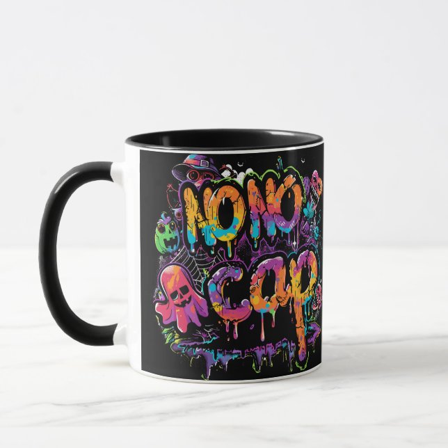 Mug Aucun casquette | ExDesigner | Halloween (Gauche)