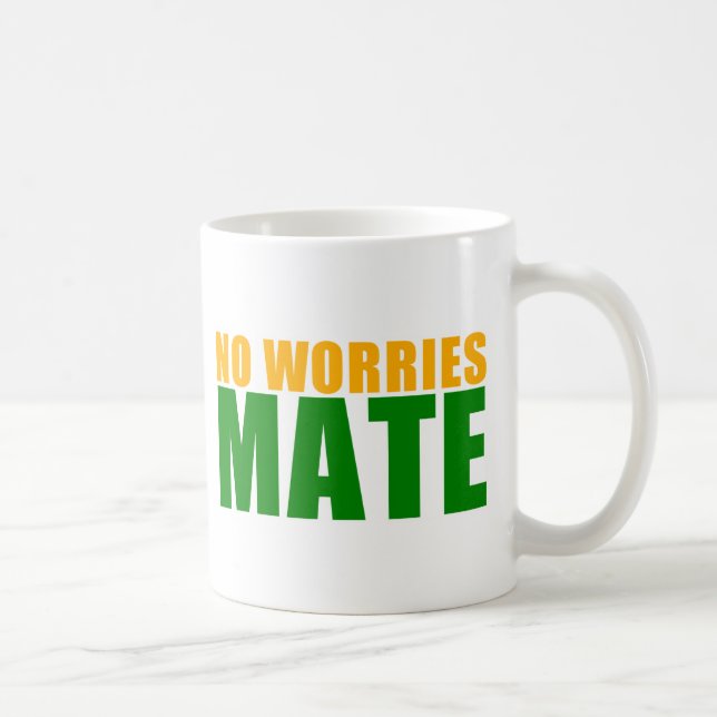Mug aucun compagnon d'inquiétudes (Droite)