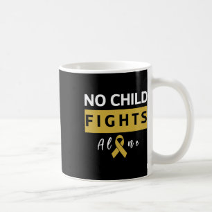Mug Aucun enfant ne combat seul Sensibilisation au can