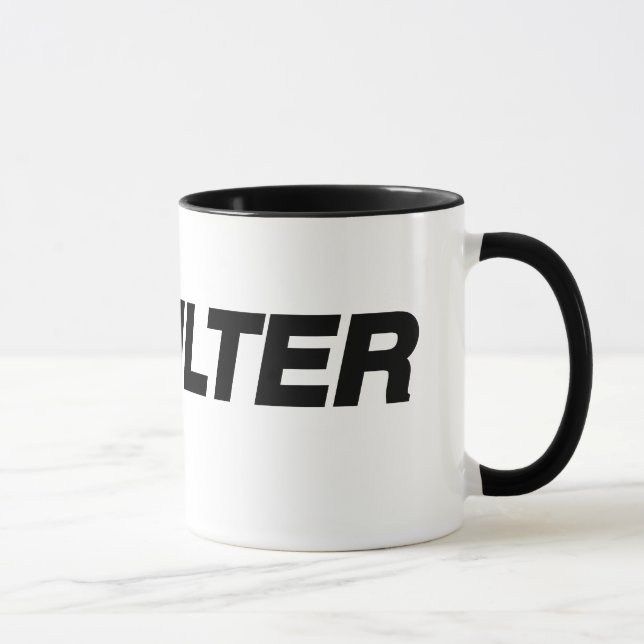 Mug Aucun filtre Hastag (Droite)