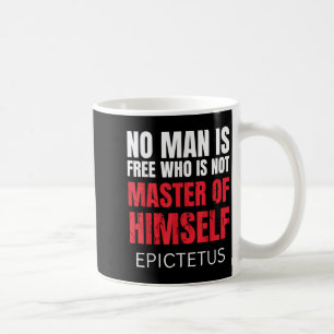Mug Aucun Homme N'Est Libre Qui N'Est Pas Marcus Aurel
