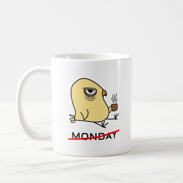 Mug Aucun lundi Ornithologue précoce de l'amateur de c (Gauche)