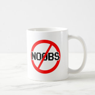 Mug AUCUN NOOBS - singe du geek/hacker/pc/code