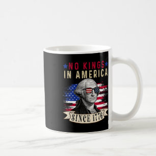 Mug Aucun Rois En Amérique Depuis 1776 Distressé Drape